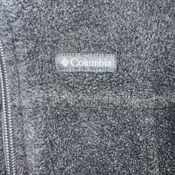 Columbia Toddler Boy Dark Gray Fleece Jacket - Size 2T - Excellent! - Picture 3 of 4